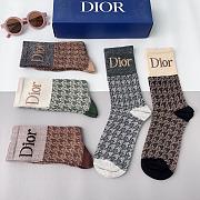 Bagsaaa Set Dior Socks 5 colors - 6