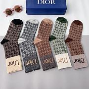 Bagsaaa Set Dior Socks 5 colors - 3