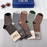 Bagsaaa Set Dior Socks 5 colors - 2