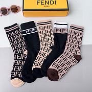 Bagsaaa Set Fendi Socks 5 Styles - 2