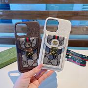 Bagsaaa Gucci Phone Case With Strap 2 colors - 1