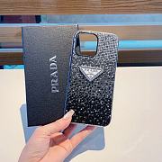 Bagsaaa Prada Crystal Phone Case - 3