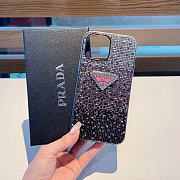 Bagsaaa Prada Crystal Phone Case - 2