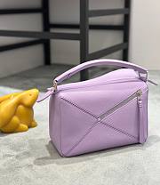 Bagsaaa Loewe Puzzle Purple Bag - 24x10x14cm - 5