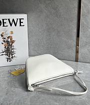 	 Bagsaaa Loewe Hammock Hobo Bag in classsic calfskin white - 28*17*9.5cm - 3