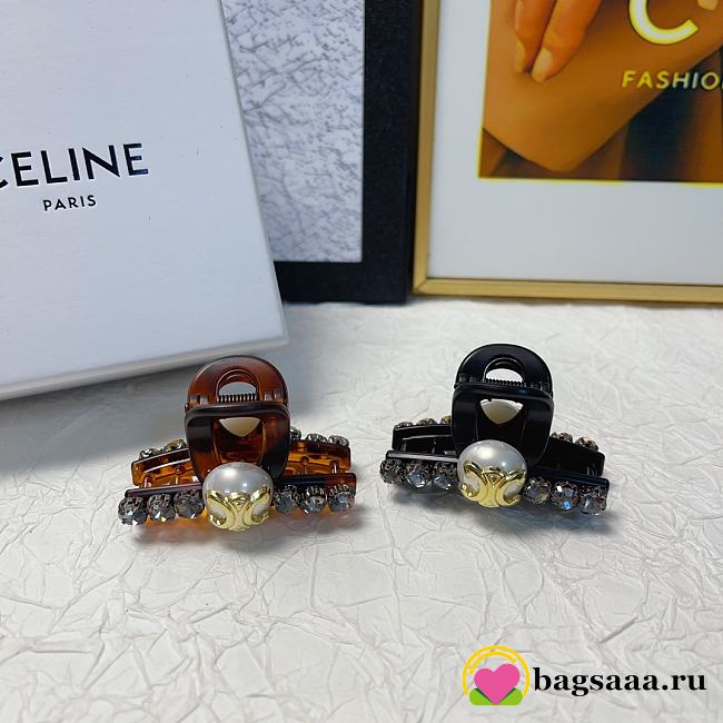 Bagsaaa Celine Pearl Hairclip - 1