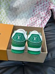 Bagsaa Louis Vuitton Trainer Sneaker Green crystals - 6
