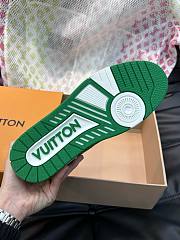 Bagsaa Louis Vuitton Trainer Sneaker Green crystals - 5