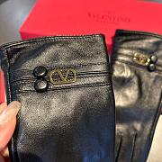 Bagsaaa Valentino Leather Black Gloves - 4