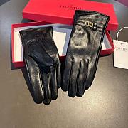 Bagsaaa Valentino Leather Black Gloves - 2