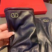 	 Bagsaaa Valentino Leather Black Gloves 02 - 5