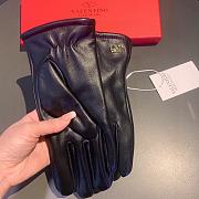 	 Bagsaaa Valentino Leather Black Gloves 02 - 4