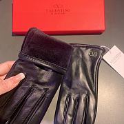 	 Bagsaaa Valentino Leather Black Gloves 02 - 3