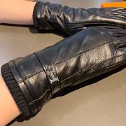 Bagsaaa Hermes Black Leather Gloves - 3