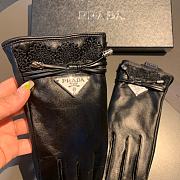 Bagsaaa Prada Black LEather Gloves - 3