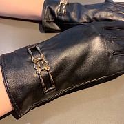 Bagsaaa Gucci Black Leather Gloves - 6