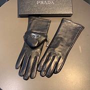 Bagsaaa Prada Nappa Leather Black Gloves With Pouch - 1