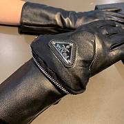 Bagsaaa Prada Nappa Leather Black Gloves With Pouch - 4