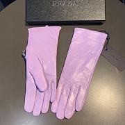 Bagsaaa Prada Nappa Leather Purple Gloves With Pouch - 3