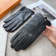 Bagsaaa Louis Vuitton Black Leather Gloves 02 - 3