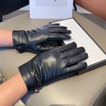 Bagsaaa Gucci Black Leather Gloves 02