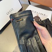 Bagsaaa Gucci Black Leather Gloves 02 - 4