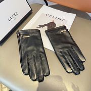 Bagsaaa Gucci Black Leather Gloves 02 - 2