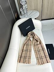 Bagsaaa Chanel Scarf Striped Brown - 40x190cm - 4