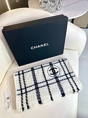 	 Bagsaaa Chanel Scarf Striped White - 40x190cm - 5