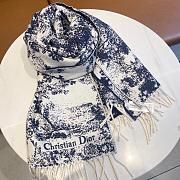 	 Bagsaaa Dior Scarf Blue - 45*190cm - 1