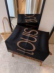 Bagsaaa Louis Vuitton Brown Scarf - 180x65cm - 3