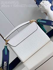 Bagsaaa Louis Vuitton Twist MM White Bag - M23514 - 23 x 17 x 9.5cm - 6