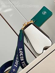 Bagsaaa Louis Vuitton Twist MM White Bag - M23514 - 23 x 17 x 9.5cm - 5