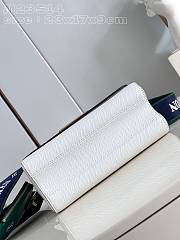 Bagsaaa Louis Vuitton Twist MM White Bag - M23514 - 23 x 17 x 9.5cm - 4
