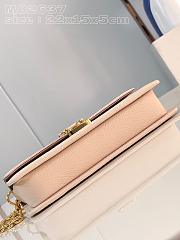 	 Bagsaaa Louis Vuitton Wallet On Chain Metis Cream Bag - 22 x 15 x 5.5cm - 4