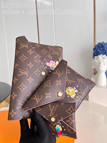 Bagsaaa Louis Vuitton Kirigami Pochette Bag - 15.5 x 11.5 x 0.5 cm 