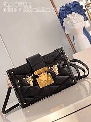 Bagsaaa Louis Vuitton Petite Malle Malletage Black Bag - 20 x 12.5 x 6 cm - 1