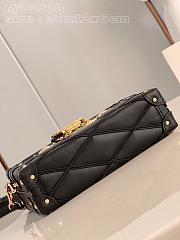 Bagsaaa Louis Vuitton Petite Malle Malletage Black Bag - 20 x 12.5 x 6 cm - 4