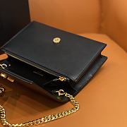 	 Bagsaaa YSL Kate Tassel Bag Black Gold Hardware - 19x12.5x4cm - 3