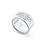 Bagsaaa Tiffany & Co Wide Ring in Sterling Silver - 2
