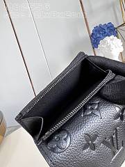 Bagsaaa Louis Vuitton Slender Pilot Monogram Taurillon Leather Wallet - 11x8cm - 5