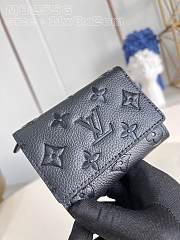Bagsaaa Louis Vuitton Slender Pilot Monogram Taurillon Leather Wallet - 11x8cm - 3