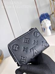 Bagsaaa Louis Vuitton Slender Pilot Monogram Taurillon Leather Wallet - 11x8cm - 4