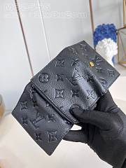 Bagsaaa Louis Vuitton Slender Pilot Monogram Taurillon Leather Wallet - 11x8cm - 2