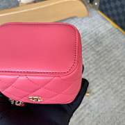 	 Bagsaaa Chanel SS Cosmetic Bag Hot Pink - 8.5x11x7cm - 2