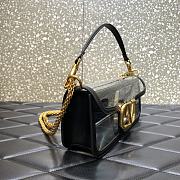 Bagsaaa Valentino Loco Shoulder Bag Transparent Black - 27x13x6cm - 6