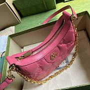 	 Bagsaaa Gucci GG Matelassé Mini Shoulder Bag Pink - 21x 14x 6cm - 4