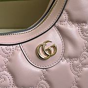 	 Bagsaaa Gucci GG Matelassé Mini Shoulder Bag Light Pink - 21x 14x 6cm - 6
