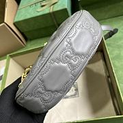 	 Bagsaaa Gucci GG Matelassé Mini Shoulder Bag Grey - 21x 14x 6cm - 2