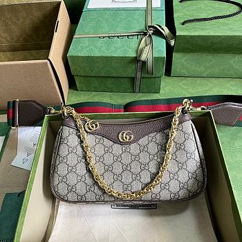 Bagsaaa Gucci Ophidia GG small handbag in beige - 25x 15.5x 6cm